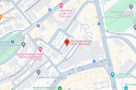 The Purple House Clinic Edinburgh (Google Maps)